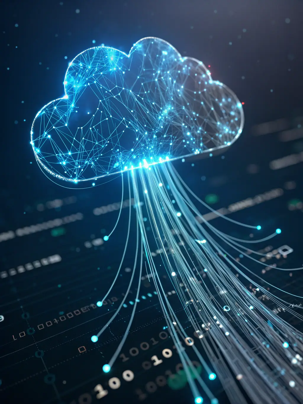 An icon representing real-time synchronization, with arrows indicating data flow between the WakemeupAI platform and a CRM system.